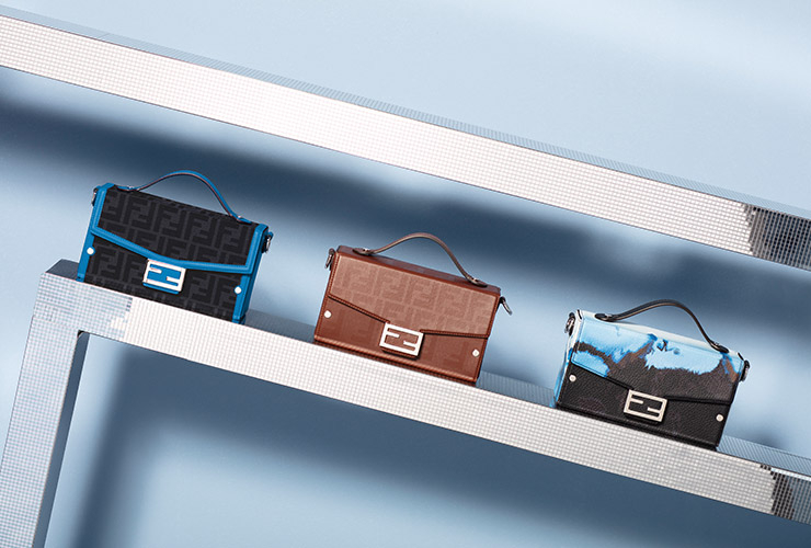 소프트 바게트 트렁크 백 200만원대, 200만원대, 300만원대 모두 펜디.