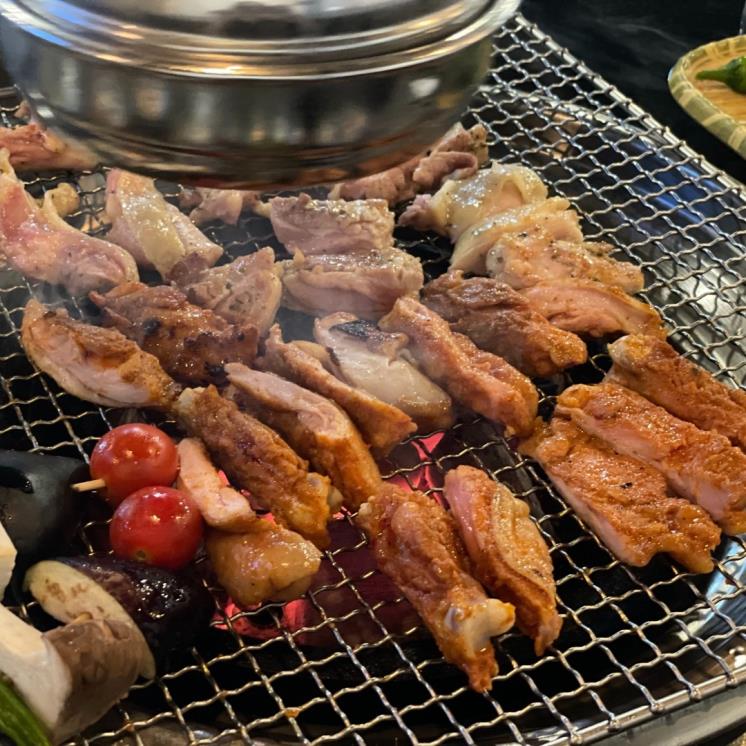 약수참숯불닭갈비