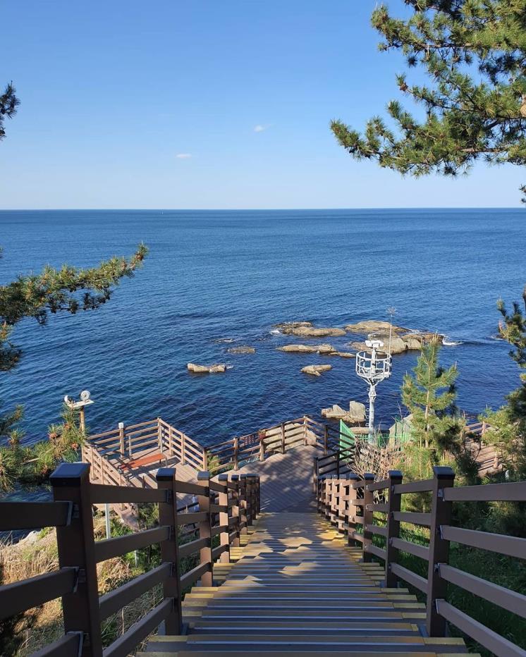 외옹치 해수욕장 @prettywave2