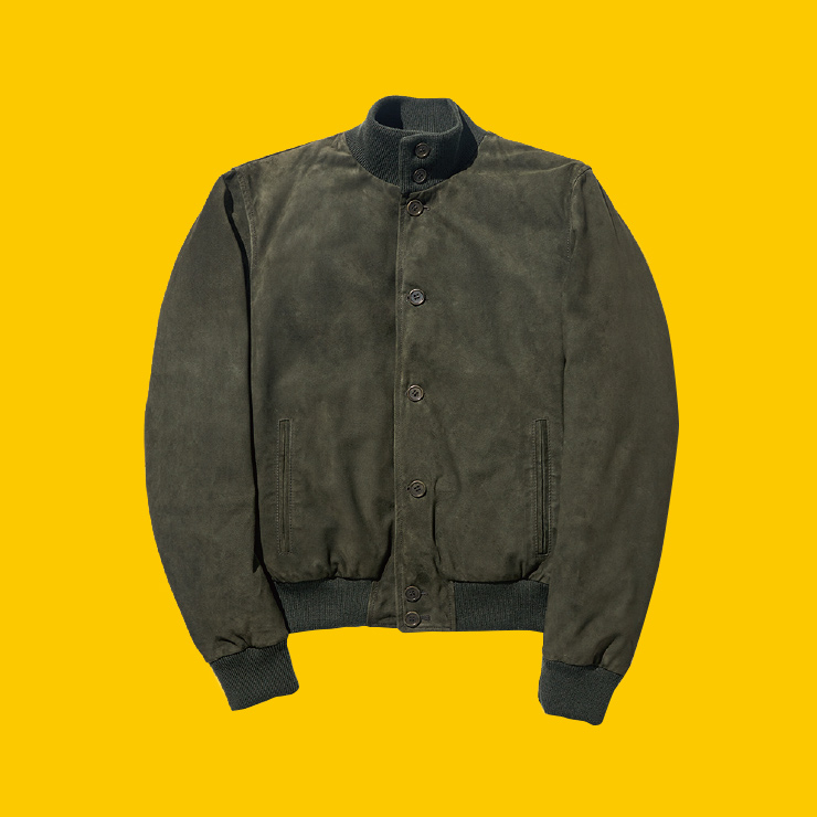 다크 그린 스웨이드 블루종 89만원 노클락 by 밀라노청년.