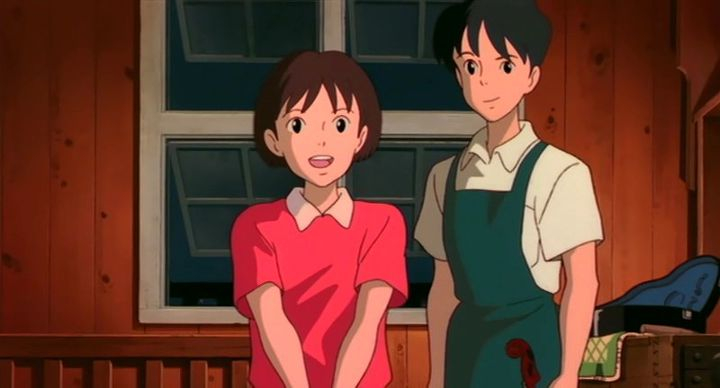 귀를 기울이면, 스튜디오 지브리