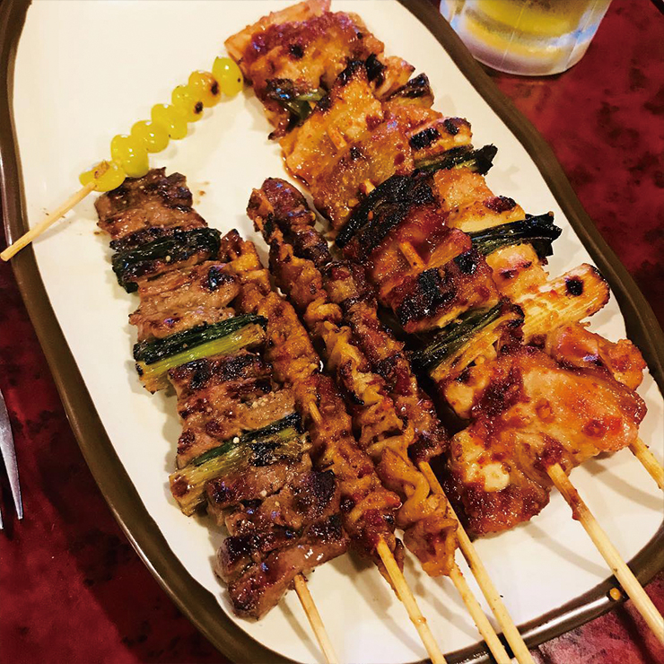 숯불 직화 꼬치 바베큐