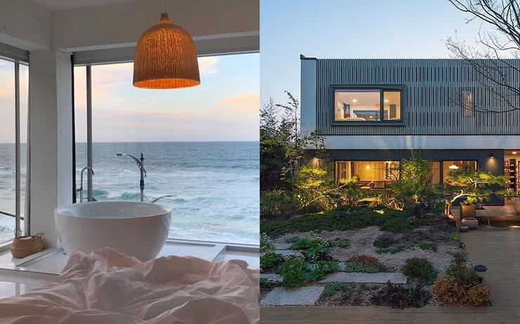 좌: 동해, 어쩌다 어달 / 우: 양양, 비온후 풍경