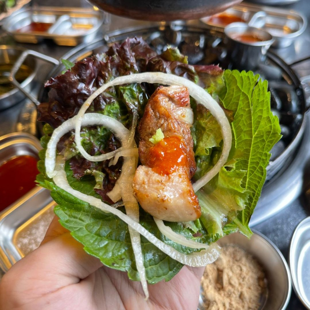 철길자갈구이