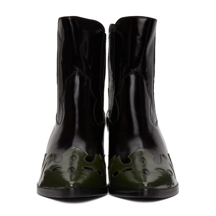 Black Midnight Cowboy Boots, $1390 USD.