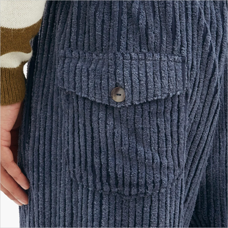 포스트 임페리얼 이케자 업사이클 코튼 블렌드 와이드 팬츠, $195 USD