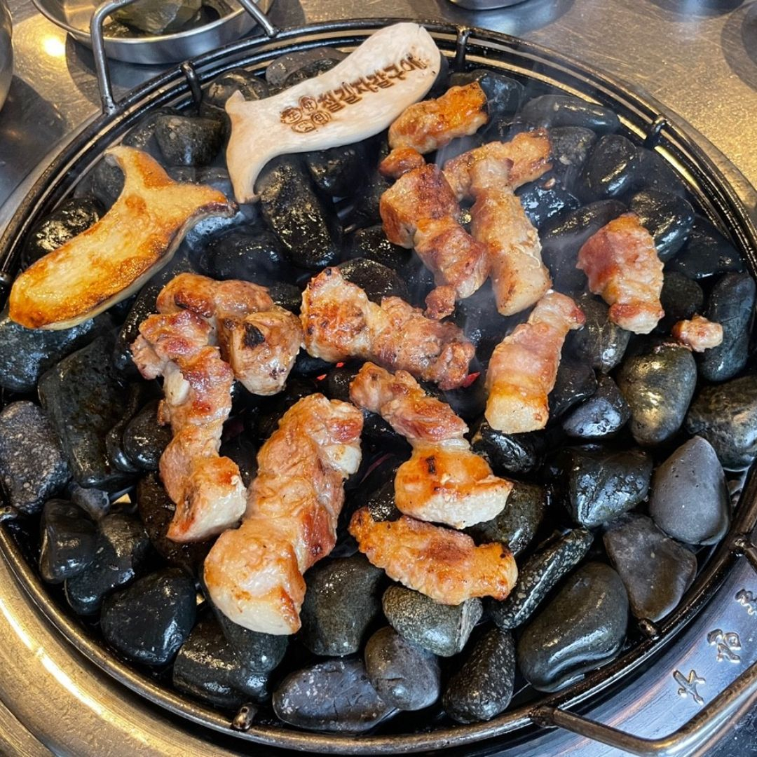 철길자갈구이