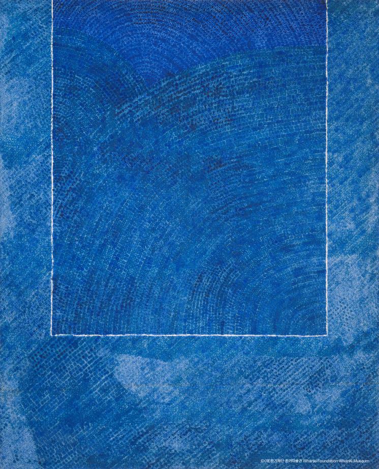 김환기, 산울림19-II-73#307, 1973, 캔버스에 유채, 264x213cm. ⓒ (재)환기재단·환기미술관 Whanki Foundation·Whanki Museum / 국립현대미술관 제공