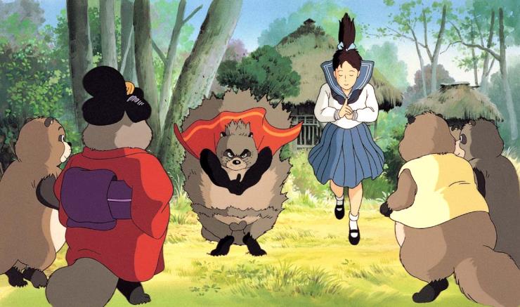 폼포코 너구리 대작전, 스튜디오 지브리