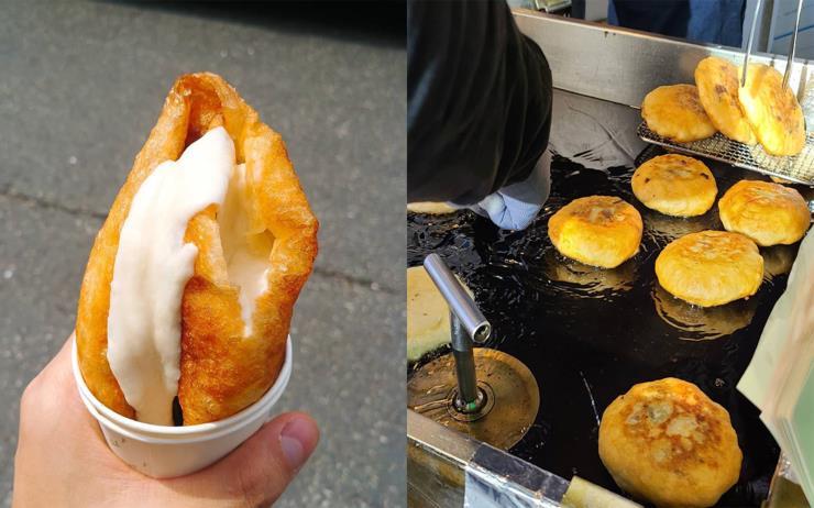 좌 : 반차카페 / 우 : 남대문 야채호떡