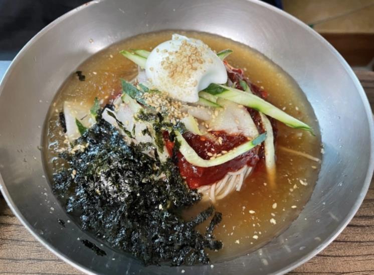 마늘석갈비막국수