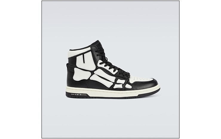 아미리 & 스켈레톤 하이탑 스니커즈, $646 USD