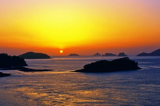 진도, 세방 낙조 전망대