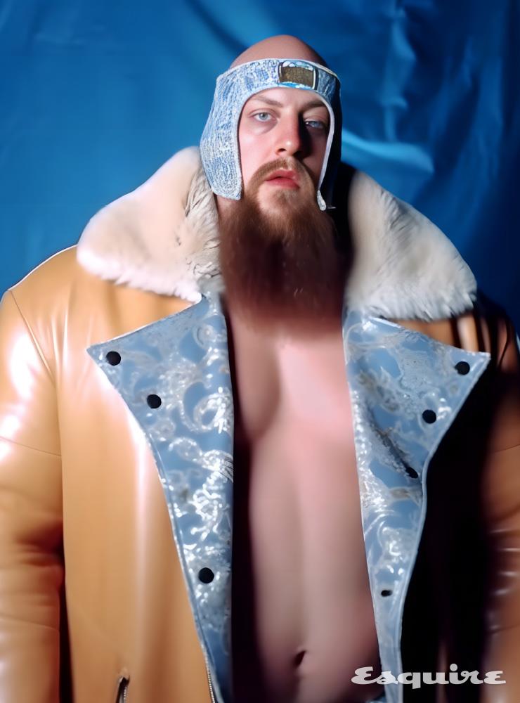 --BIGSHOW--DIESEL--DESTROYEDDENIM--LEATHERJUMPER--HEADGEAR
