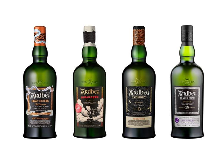 (왼쪽부터) 아드벡 헤비 베이퍼스, 아드벡 비자르비큐, 아드벡 앤솔로지: 하피스 테일 13년, 아드벡 트라이 반 19년 배치 5.