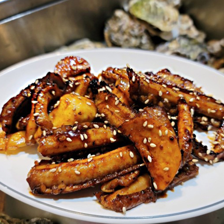 용머리숯불꼼장어굴찜