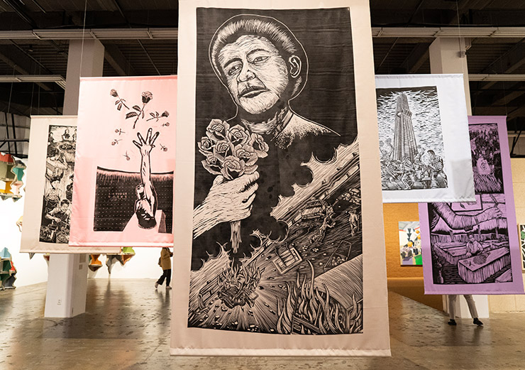 ‘Gwangju Blooming’, Pangrok Sulap, 2023.