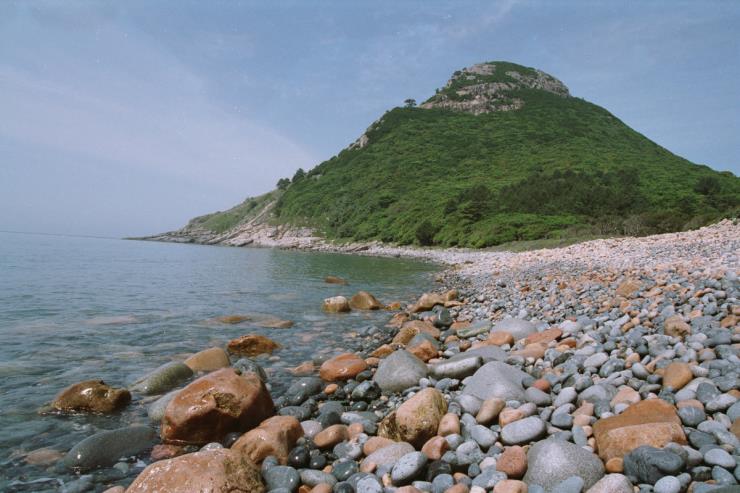 보길도, 공룡알 해수욕장