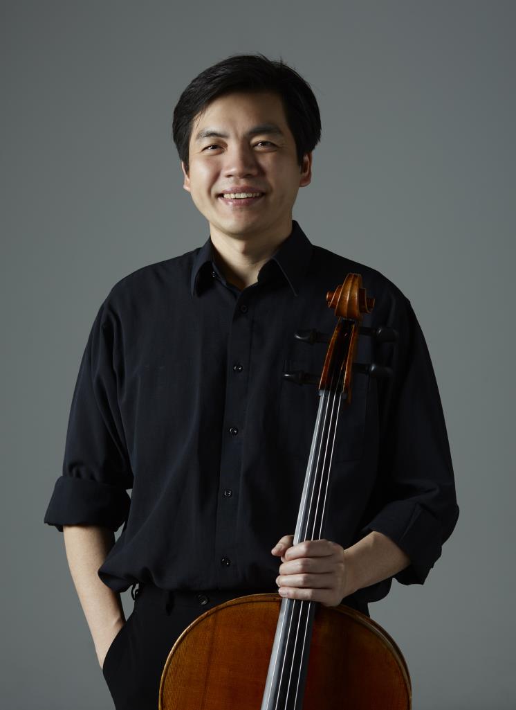 첼리스트 김두민. 