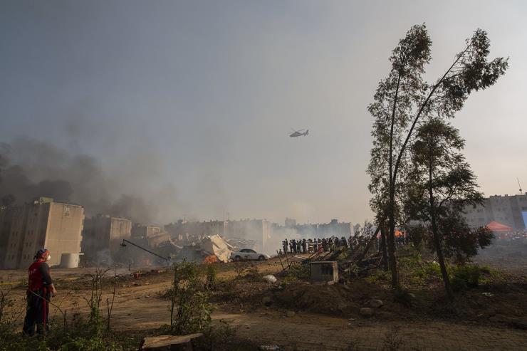 <Rehearsal of anxiety Object #2>, Pigment print, 100X150cm, 2018. 일우재단.