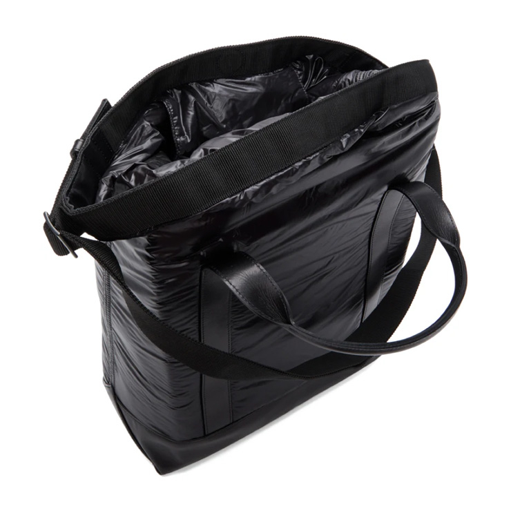 Black Nylon Tote, $1310 USD.