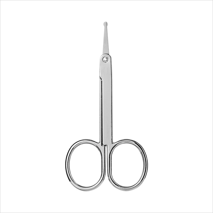 끝이 둥근 기본 디자인의 코털 가위 2000원 필리밀리.