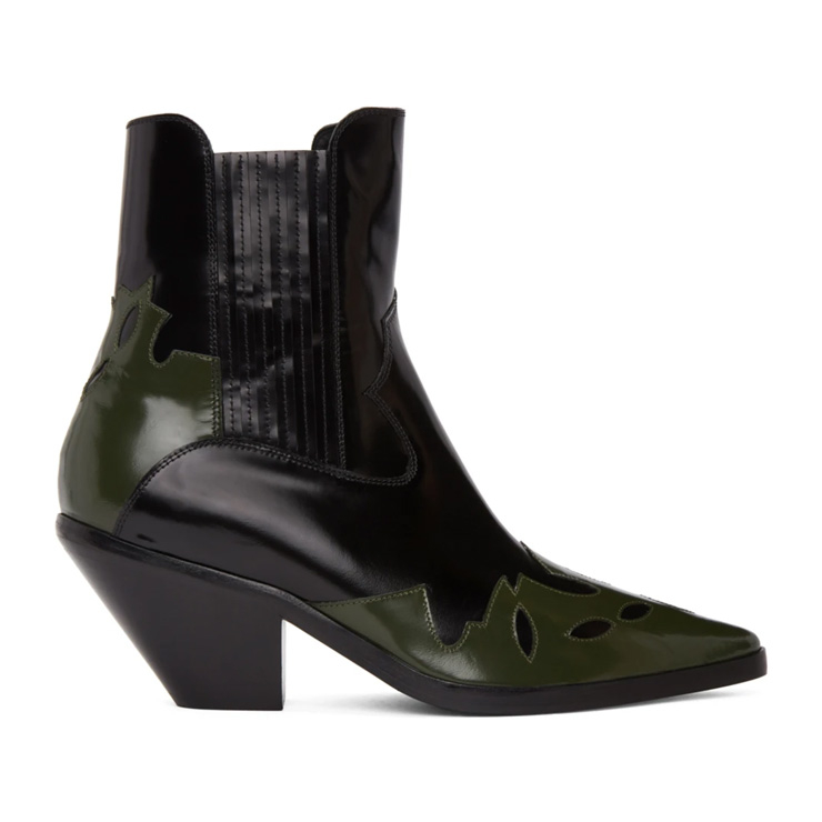 Black Midnight Cowboy Boots, $1390 USD.