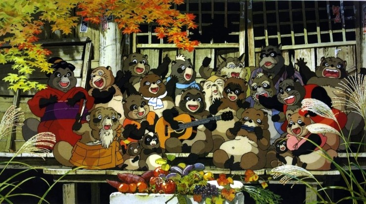 폼포코 너구리 대작전, 스튜디오 지브리