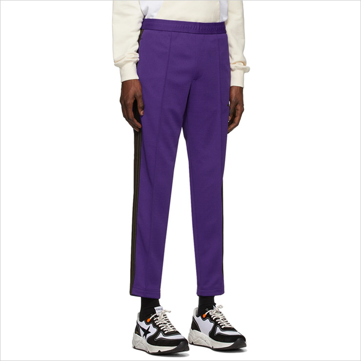 골든구스 퍼플 다니엘 라운지 팬츠, $480 USD