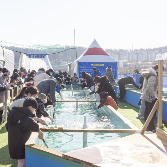 중랑천 눈썰매장