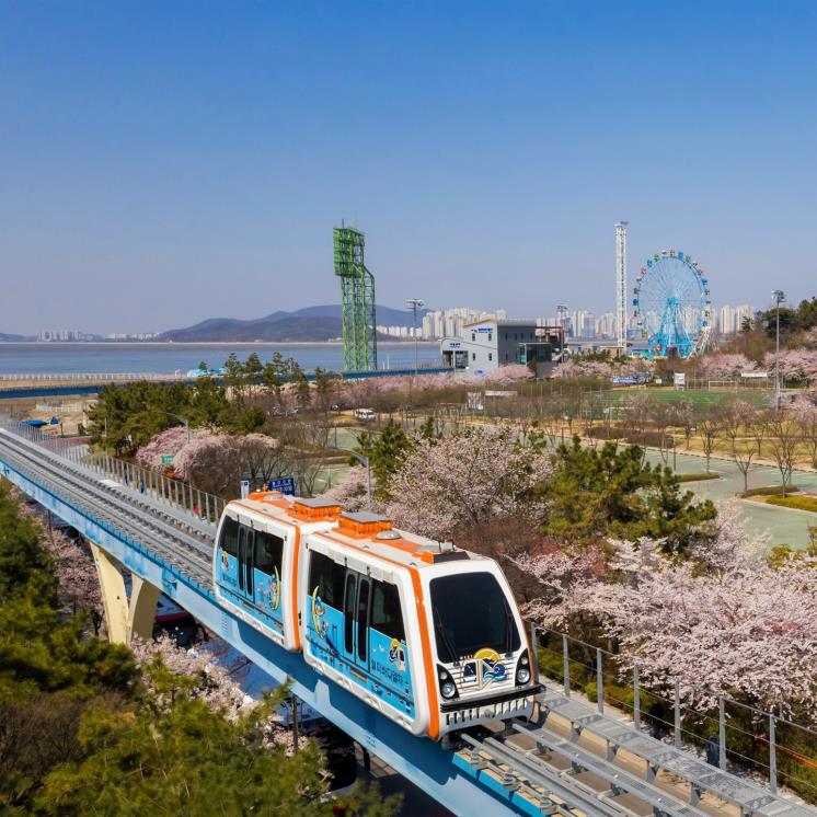 월미바다열차