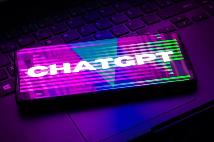 BRAZIL - 2023/02/09: In this photo illustration, the ChatGPT logo is displayed on a smartphone screen. (Photo Illustration by Rafael Henrique/SOPA Images/LightRocket via Getty Images)