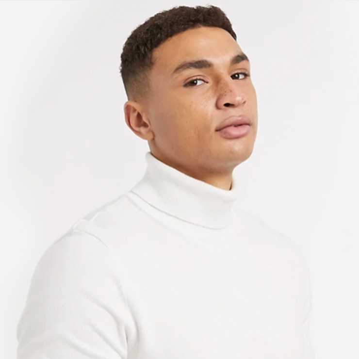 Topman knitted turtle neck jumper, $32.00 USD