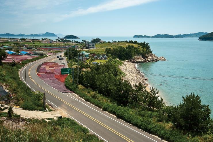 거금도, 금산해안도로
