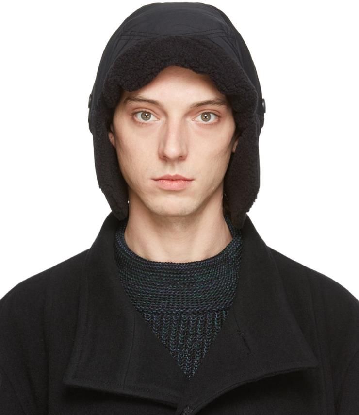 이세이미야케 맨 블랙 보아 메모리 햇, $357 USD