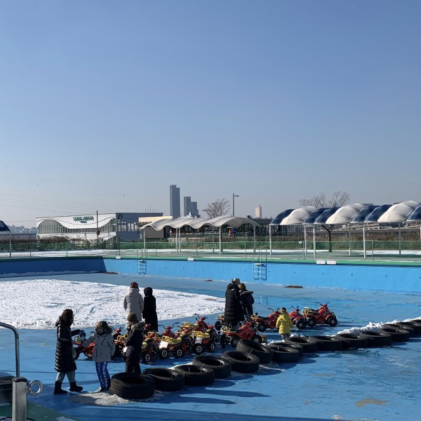 잠원한강공원 눈썰매장