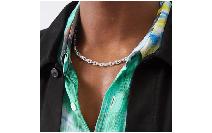 올   블루스  &  스탠다드   스털링   실버   네크리스 , $422 USD