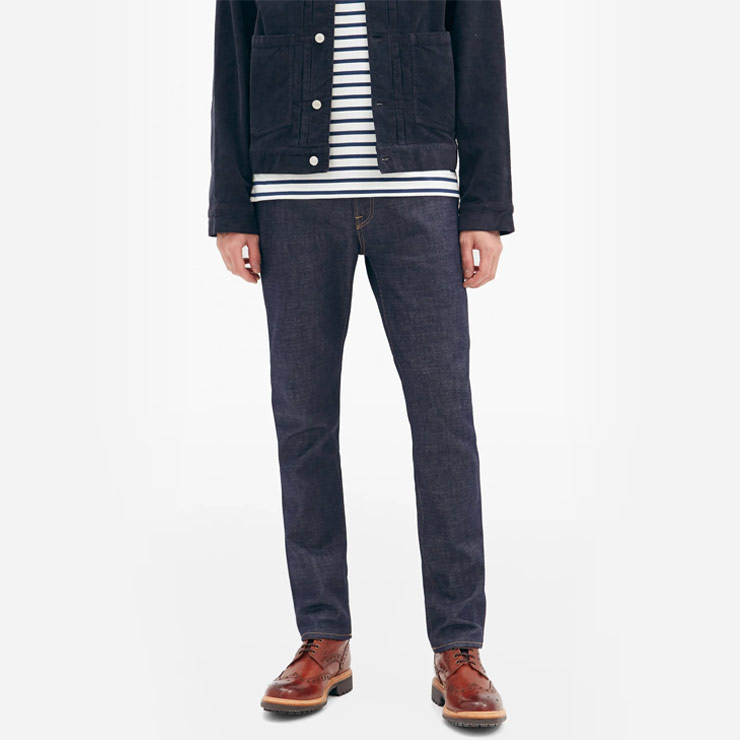 SM001 slim-leg jeans, $153 USD