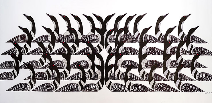 ‘Untitled’, Quvianaqtuk Pudlat, 2022.