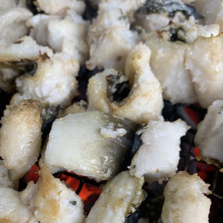 싱싱오동도 산아나고 꼼장어 숯불구이