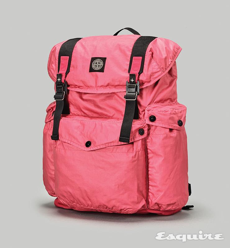 코튼 머슬린 소재 백팩 85만원 스톤아일랜드.