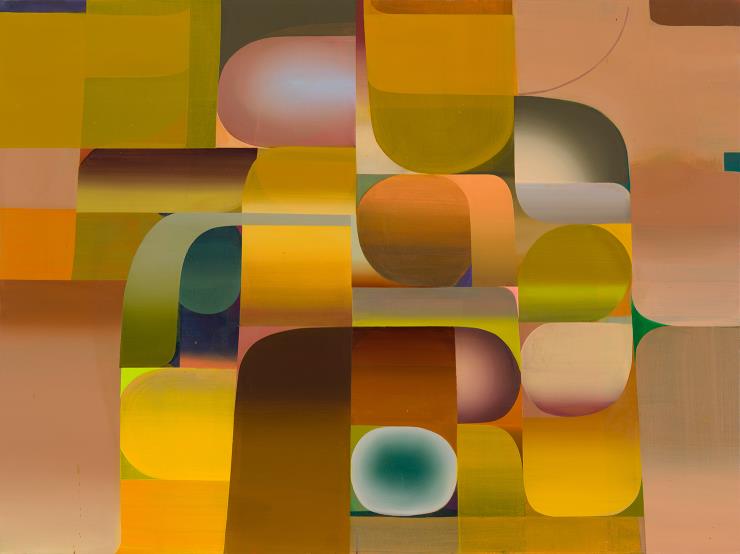 성낙희, Elation 10, acrylic on canvas, 97x130cm, 2020