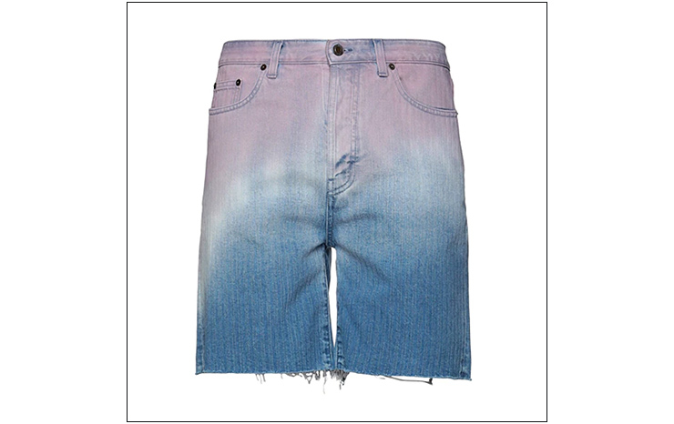 생로랑 & 데님 반바지, $681 USD