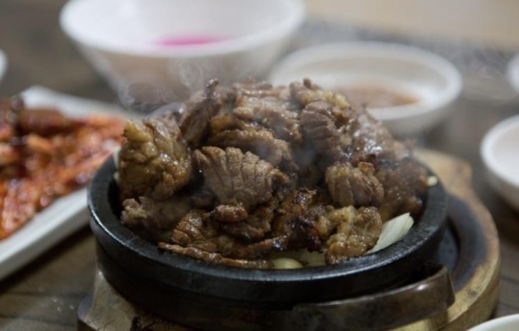 마늘석갈비막국수