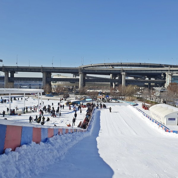 잠원한강공원 눈썰매장