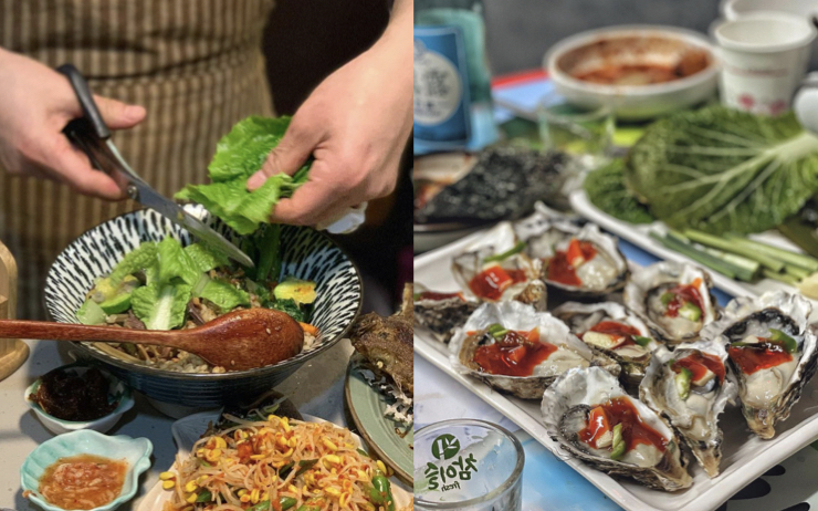 왼쪽 : 즐거운술상 @nickwi / 오른쪽 : 나드리식품 @sojunyupp