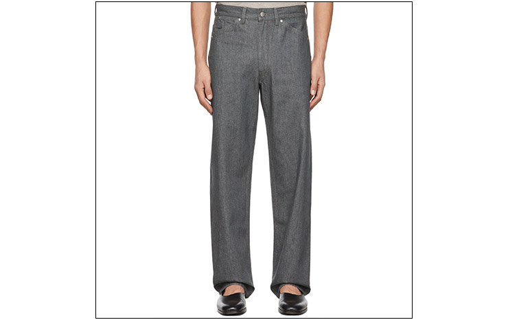 르메르 & 그레이 심리스 데님 진, $309 USD