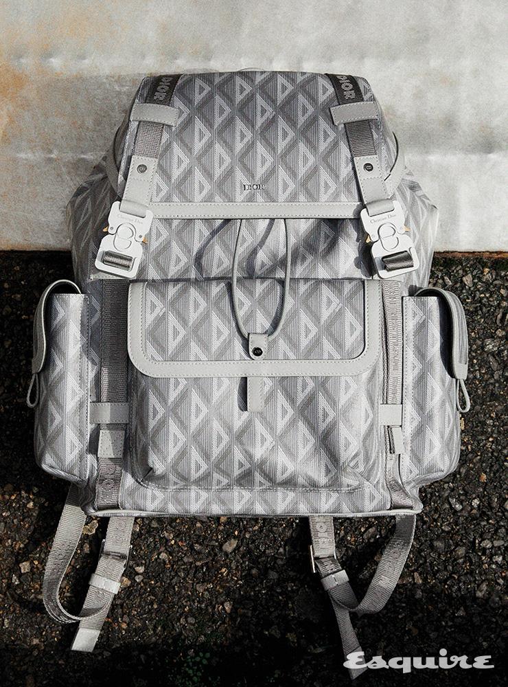 그레이 CD DIAMOND 캔버스 힛 더 로드 백팩 가격 미정 디올 맨.